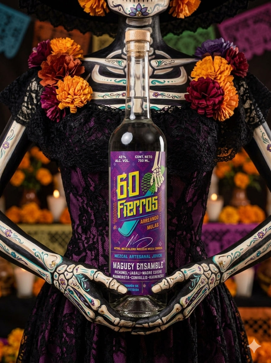 Mezcal 60 Fierros – Ensamble (750 ml)